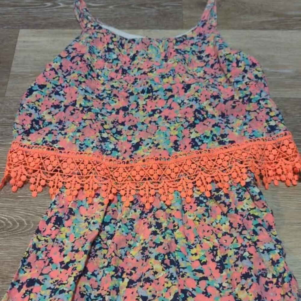 rewind youth large girls romper